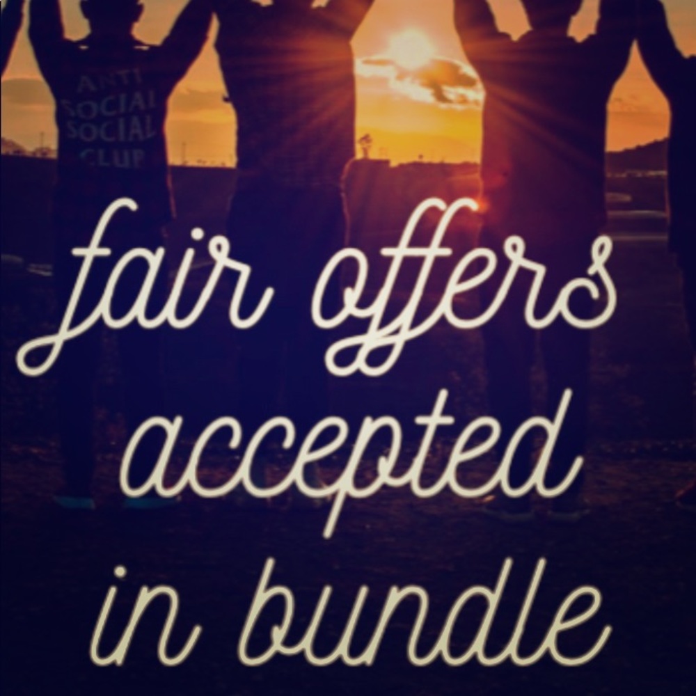 fair offers accepted in bundle.  Great price 🥰
